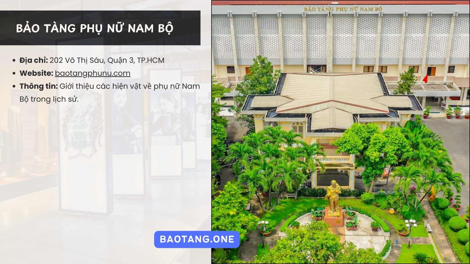 Bảo tàng Phụ nữ Nam Bộ - TP.HCM