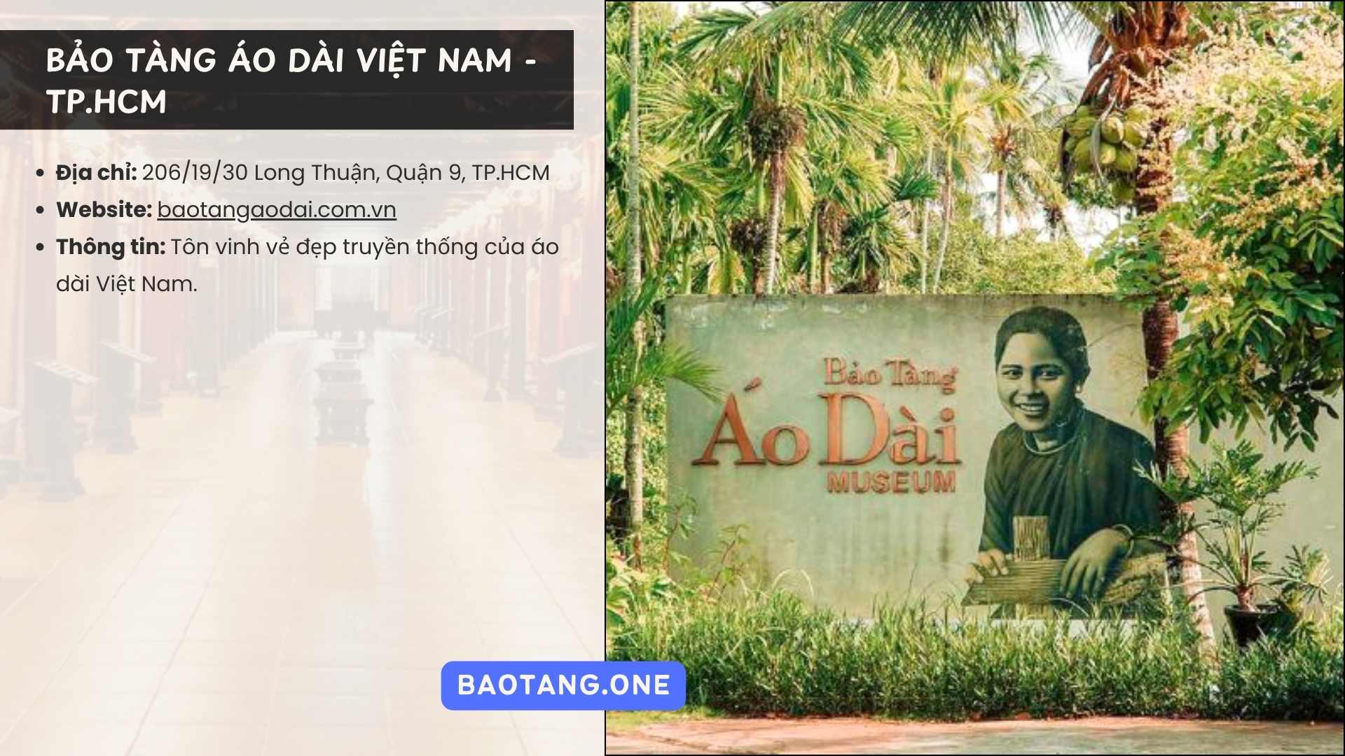 Bảo tàng Áo dài Việt Nam - TP.HCM