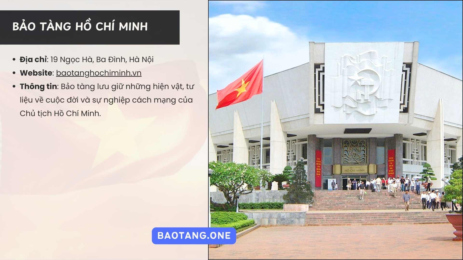 Bảo tàng Hồ Chí Minh - Hà Nội