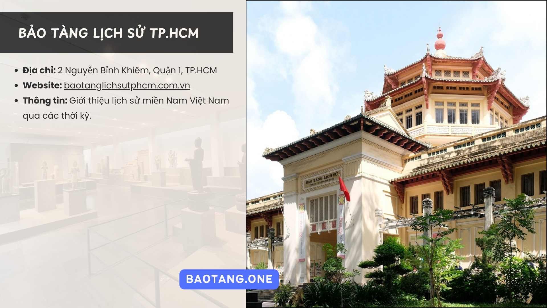 Bảo tàng Lịch sử TP.HCM